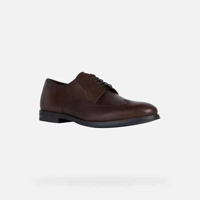 Geox Formal Shoes DECIO Men039s Brown Special Occasion Shoes Geox Dark Brown 8211 Man