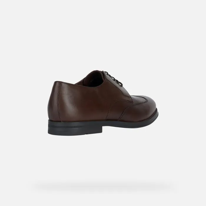Geox Formal Shoes DECIO Men039s Brown Special Occasion Shoes Geox Dark Brown 8211 Man