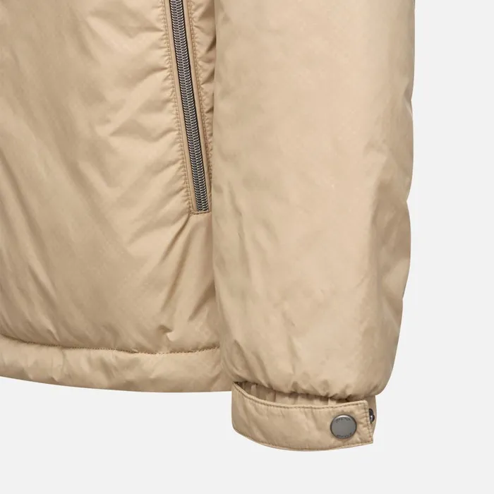Geox Jackets SIRON MAN NougatSky Captain Reversible Jacket Nougatsky Captain 8211 Man