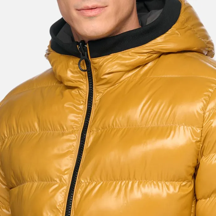 Geox Jackets SPHERICA MAN AsphaltHarvest Gold Reversible Jacket Asphaltharvest Gold 8211 Man
