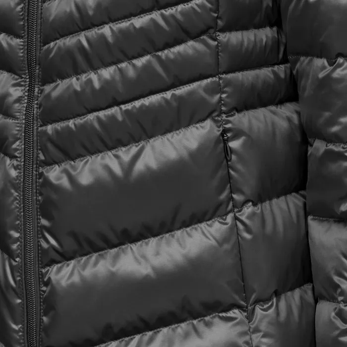 Geox Jackets ZOSMA WOMAN Black Quilted Jacket Black 8211 Woman