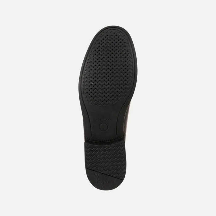 Geox Loafers NEW DAMON A Leather Loafers Black Man Geox Black 8211 Man