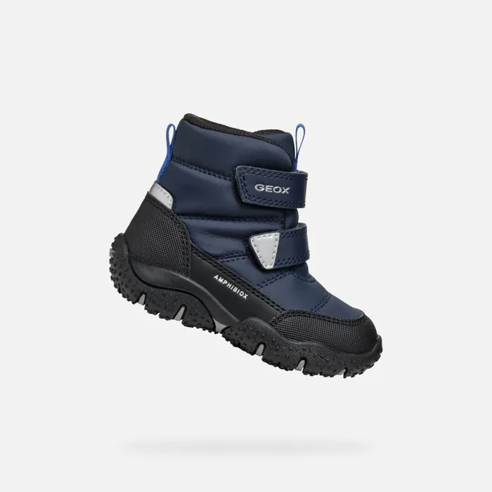 Geox MidCalf Boots BALTIC ABX BABY NavyRoyal Waterproof Boots Navyroyal 8211 Kids Geox MidCalf Boots BALTIC ABX BABY NavyRoyal Waterproof Boots Navyroyal 8211 Kids