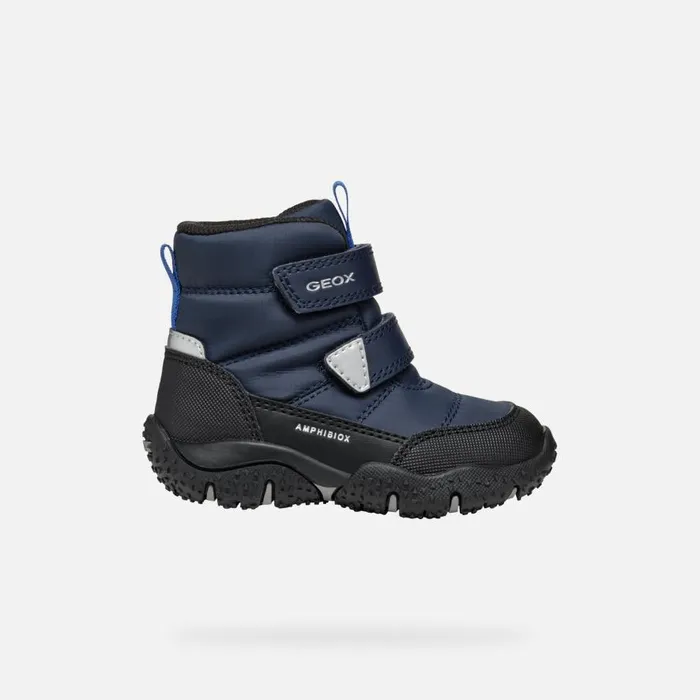 Geox MidCalf Boots BALTIC ABX BABY NavyRoyal Waterproof Boots Navyroyal 8211 Kids