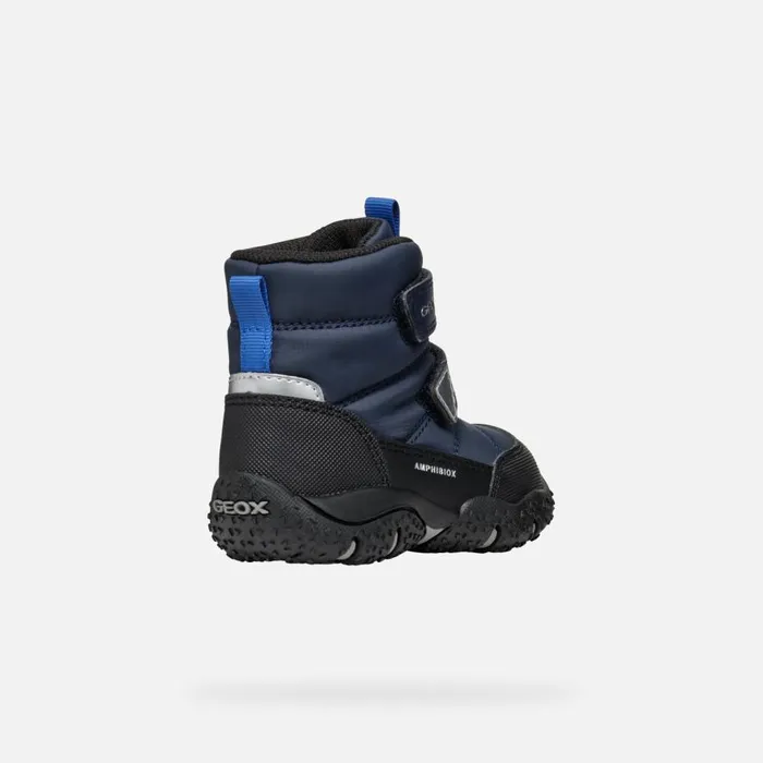 Geox MidCalf Boots BALTIC ABX BABY NavyRoyal Waterproof Boots Navyroyal 8211 Kids