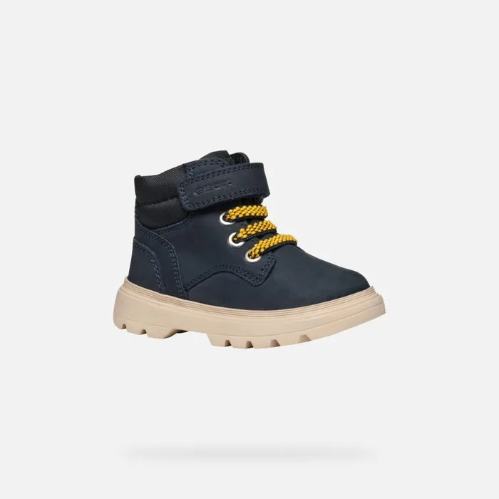 Geox MidCalf Boots KIDDARTAH TODDLER BOY NavyBlack Mid Calf Boots Navyblack 8211 Kids