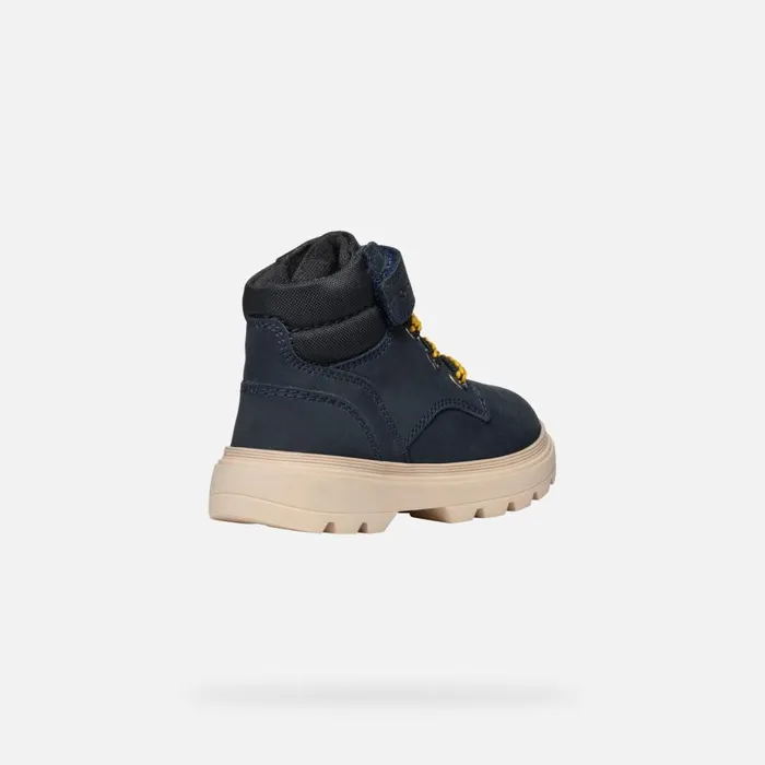 Geox MidCalf Boots KIDDARTAH TODDLER BOY NavyBlack Mid Calf Boots Navyblack 8211 Kids