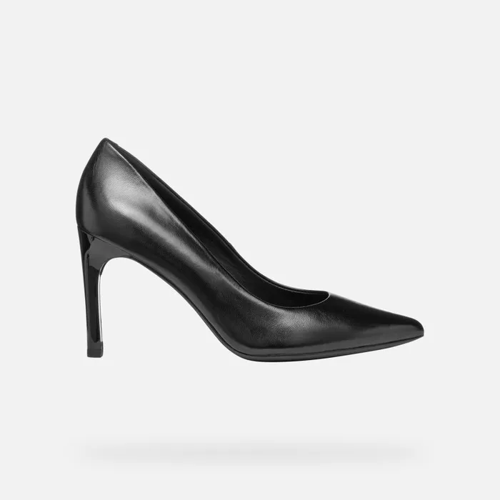 Geox Pumps FAVIOLA WOMAN Black Highheeled Court Shoes Black 8211 Woman