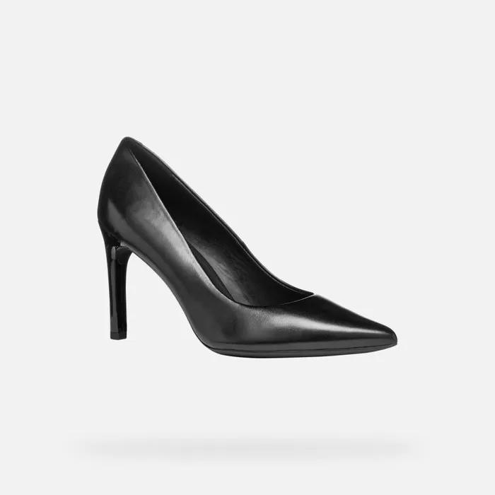 Geox Pumps FAVIOLA WOMAN Black Highheeled Court Shoes Black 8211 Woman