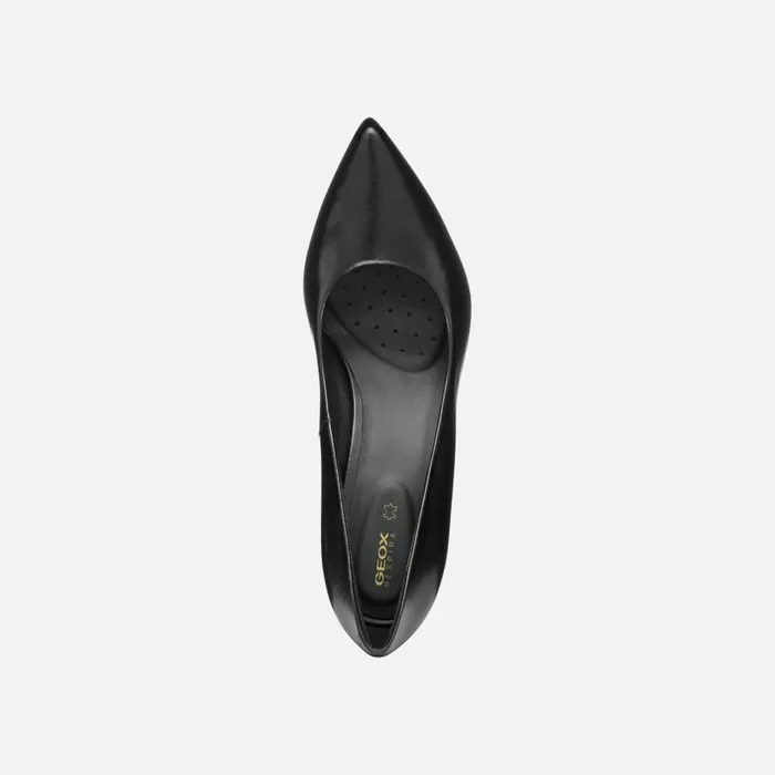 Geox Pumps FAVIOLA WOMAN Black Highheeled Court Shoes Black 8211 Woman