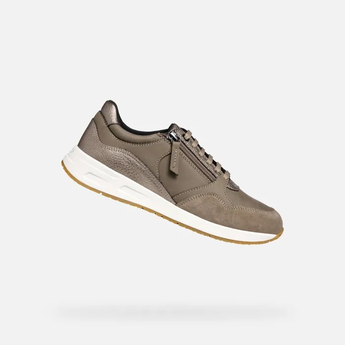 Geox Sneakers BULMYA WOMAN Dove GreyTaupe Low Top Sneakers Dove Greytaupe 8211 Woman Geox Sneakers BULMYA WOMAN Dove GreyTaupe Low Top Sneakers Dove Greytaupe 8211 Woman