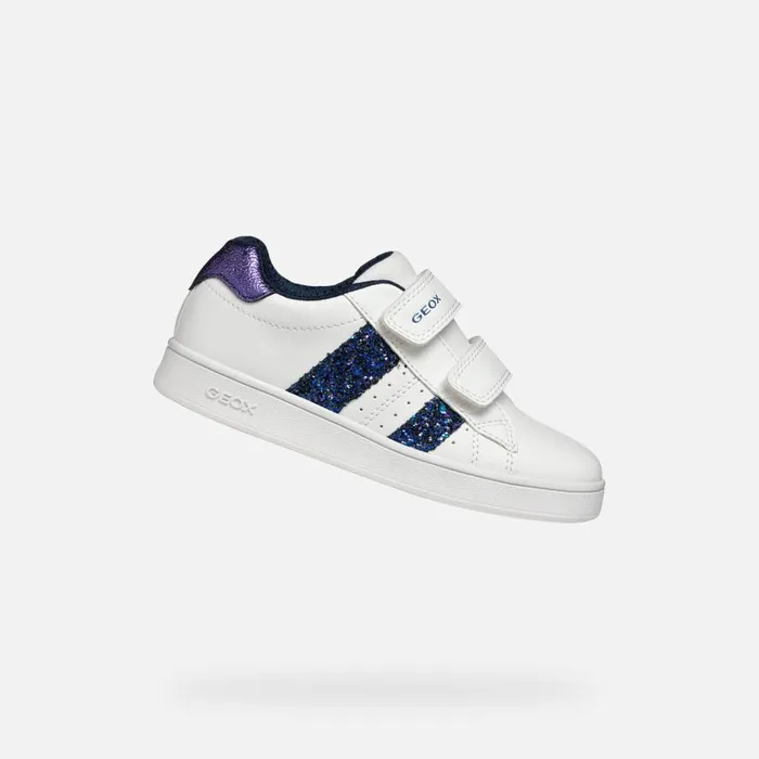 Geox Sneakers ECLYPER GIRL WhiteNavy Low Top Sneakers Whitenavy 8211 Kids