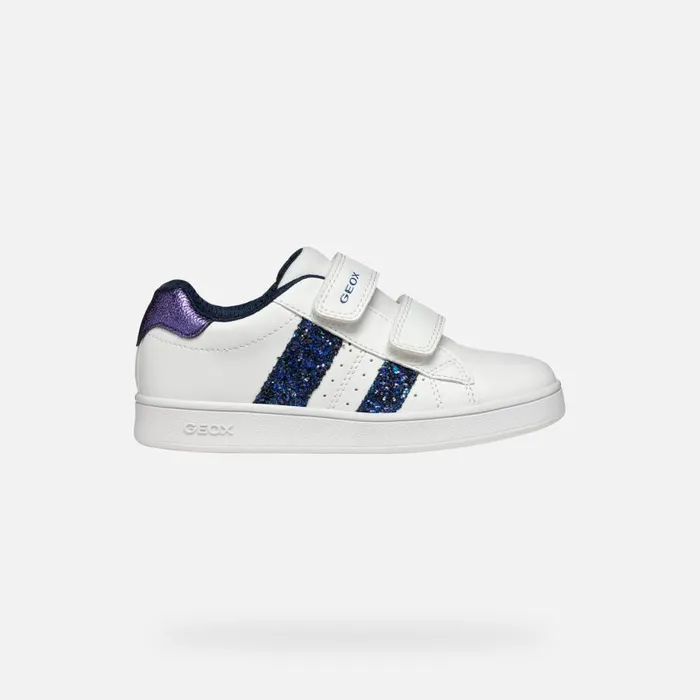 Geox Sneakers ECLYPER GIRL WhiteNavy Low Top Sneakers Whitenavy 8211 Kids