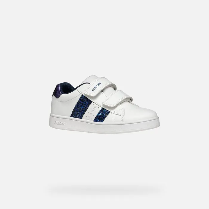 Geox Sneakers ECLYPER GIRL WhiteNavy Low Top Sneakers Whitenavy 8211 Kids