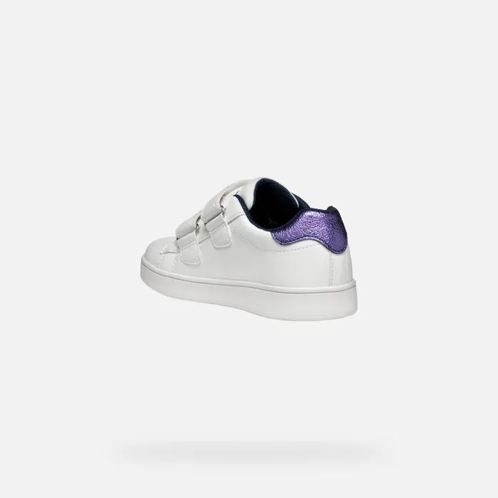 Geox Sneakers ECLYPER GIRL WhiteNavy Low Top Sneakers Whitenavy 8211 Kids