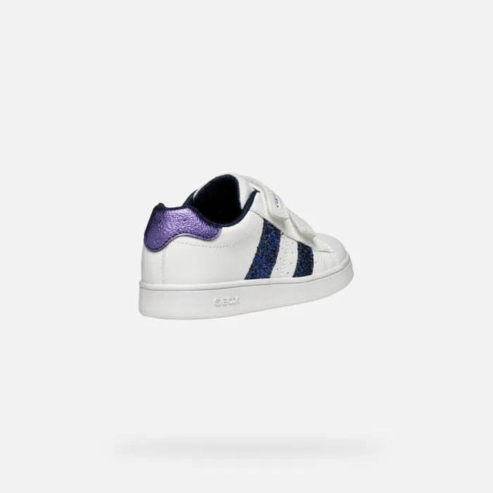 Geox Sneakers ECLYPER GIRL WhiteNavy Low Top Sneakers Whitenavy 8211 Kids