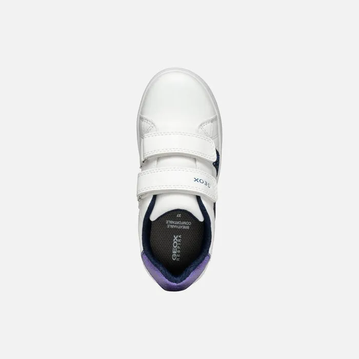 Geox Sneakers ECLYPER GIRL WhiteNavy Low Top Sneakers Whitenavy 8211 Kids