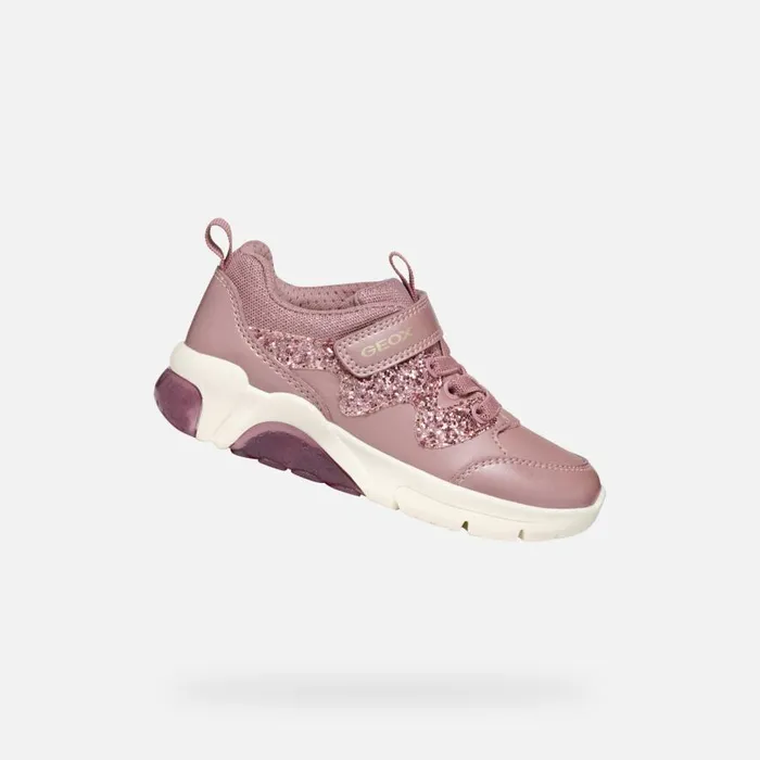 Geox Sneakers FADINLIGHT GIRL Old Rose Low Top Sneakers Old Rose 8211 Kids