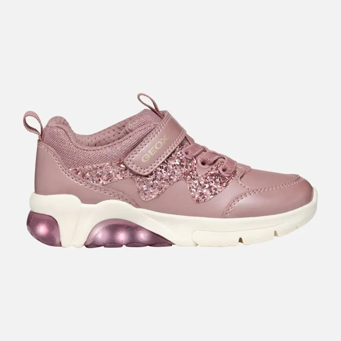 Geox Sneakers FADINLIGHT GIRL Old Rose Low Top Sneakers Old Rose 8211 Kids