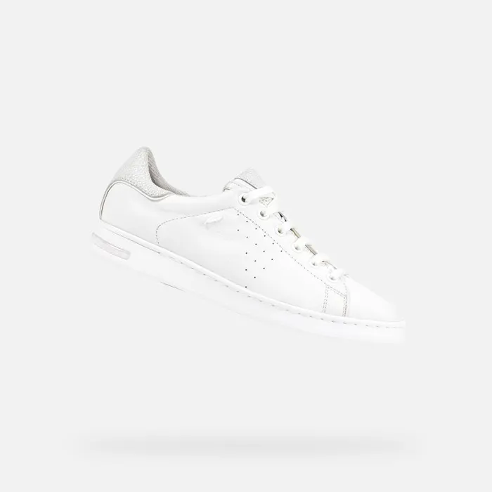 Geox Sneakers JAYSEN Women039s White Low Top Sneakers Collection White 8211 Woman Geox Sneakers JAYSEN Women039s White Low Top Sneakers Collection White 8211 Woman