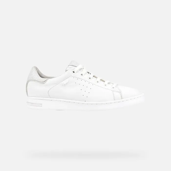 Geox Sneakers JAYSEN Women039s White Low Top Sneakers Collection White 8211 Woman