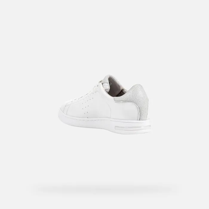 Geox Sneakers JAYSEN Women039s White Low Top Sneakers Collection White 8211 Woman