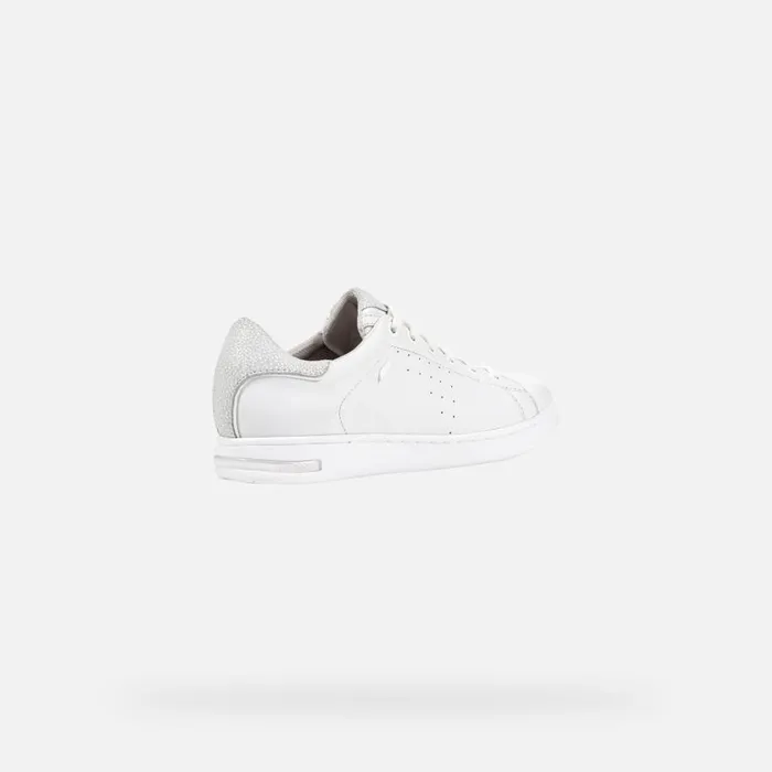 Geox Sneakers JAYSEN Women039s White Low Top Sneakers Collection White 8211 Woman