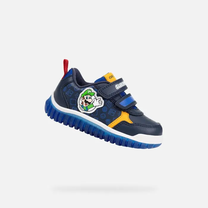 Geox Sneakers LIGHTYLOO BABY NavyRoyal Nintendo 8211 Supermario Navyroyal 8211 Kids Geox Sneakers LIGHTYLOO BABY NavyRoyal Nintendo 8211 Supermario Navyroyal 8211 Kids