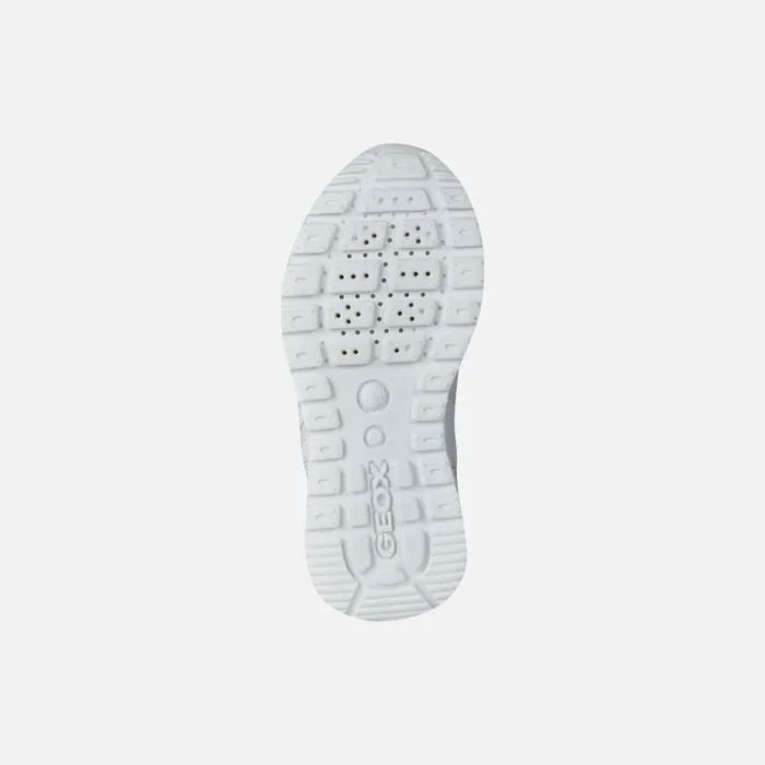 Geox Sneakers PAVEL Kids039s White Sneakers With Straps UNIFORM White 8211 Kids