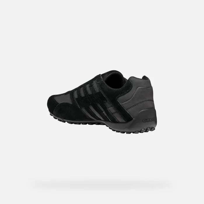 Geox Sneakers SNAKE MAN Black Low Top Sneakers Black 8211 Man