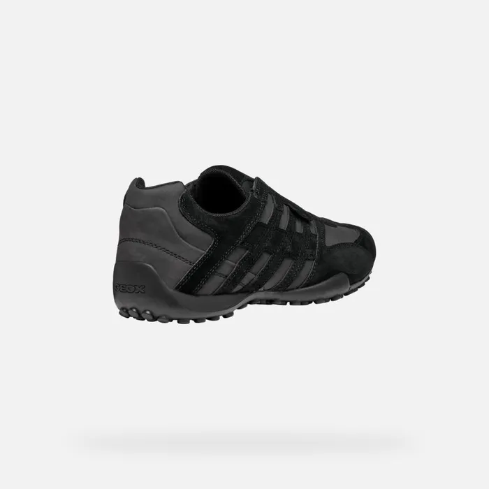 Geox Sneakers SNAKE MAN Black Low Top Sneakers Black 8211 Man