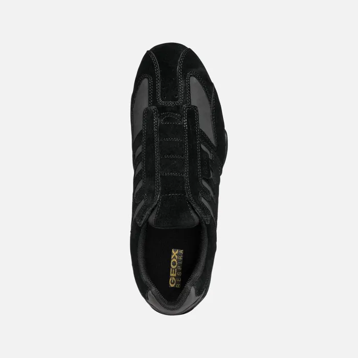Geox Sneakers SNAKE MAN Black Low Top Sneakers Black 8211 Man