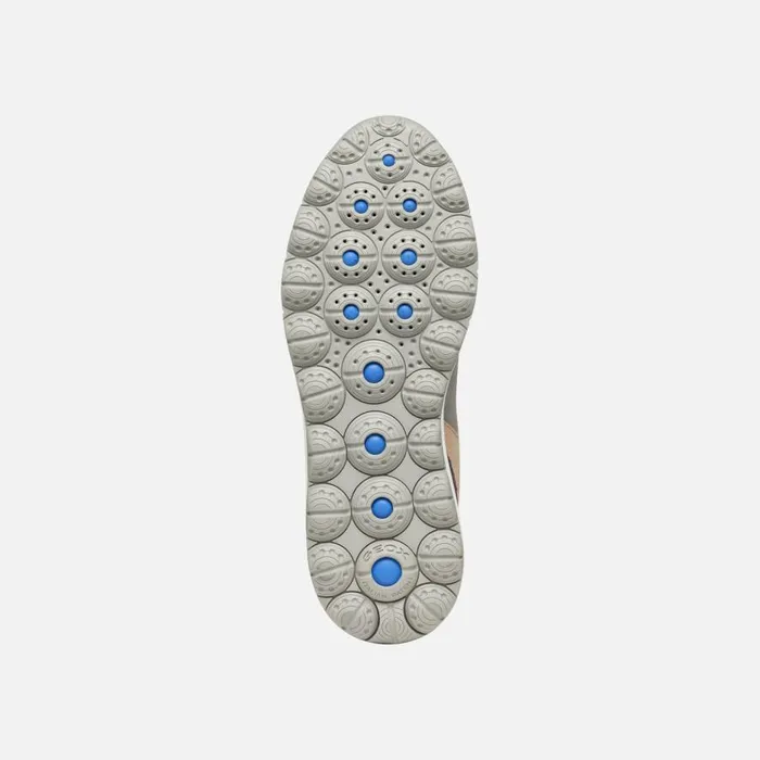 Geox Sneakers SPHERICA 4X4 ABX WOMAN Dark GreyDark Purple Waterproof Trainers Dark Greydark Purple 8211 Woman