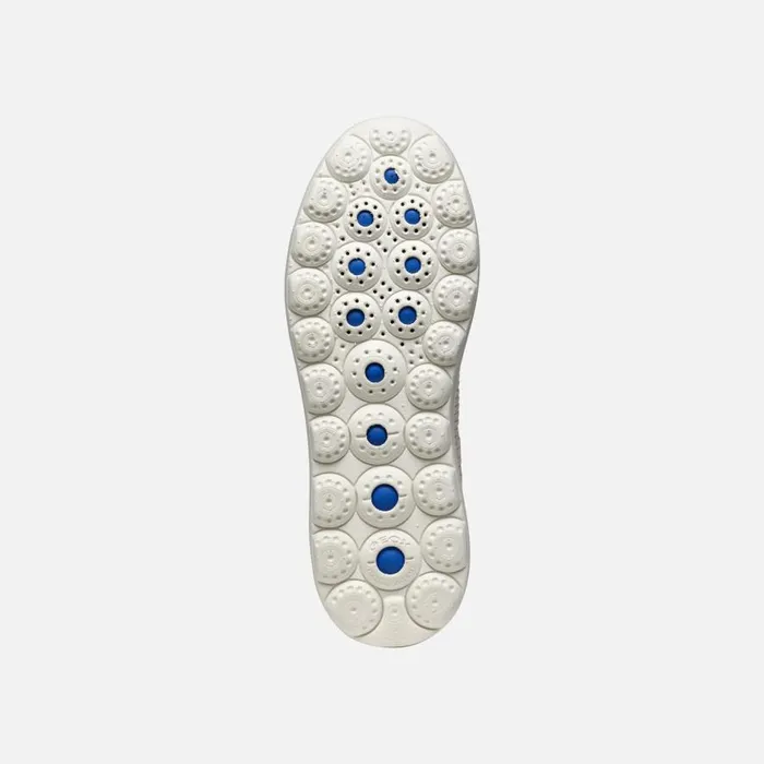 Geox Sneakers SPHERICA EC41 WOMAN Light TaupeWhite Low Top Sneakers Light Taupewhite 8211 Woman