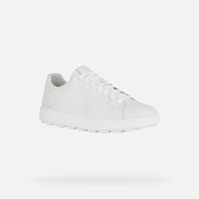 Geox Sneakers SPHERICA ECUB1 Men039s White Low Top Sneakers SS White 8211 Man