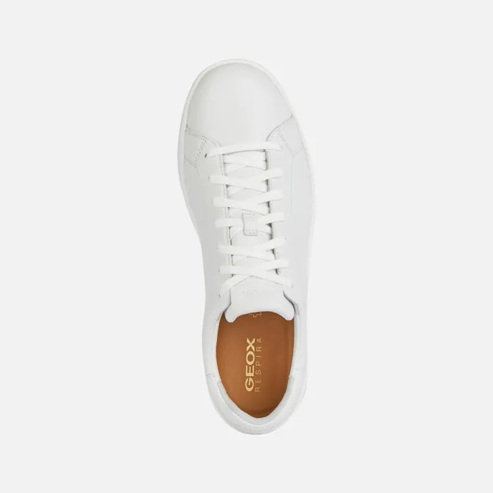 Geox Sneakers SPHERICA ECUB1 Men039s White Low Top Sneakers SS White 8211 Man