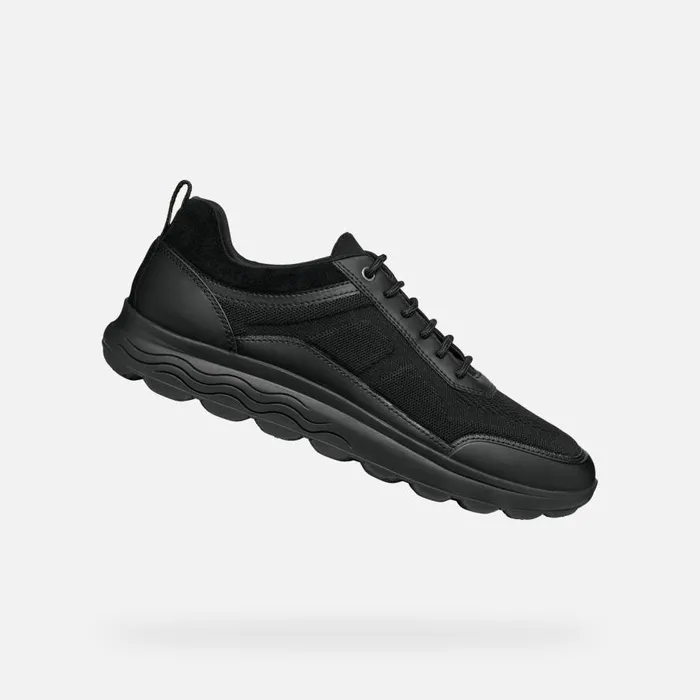 Geox Sneakers SPHERICA MAN Black Low Top Sneakers Black 8211 Man