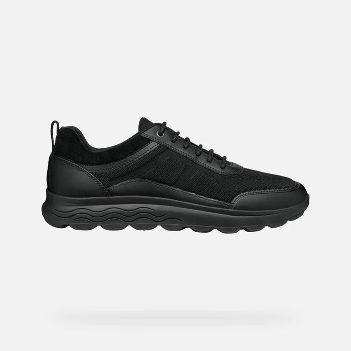 Geox Sneakers SPHERICA MAN Black Low Top Sneakers Black 8211 Man