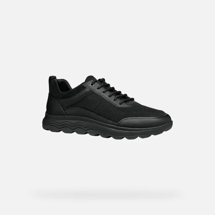 Geox Sneakers SPHERICA MAN Black Low Top Sneakers Black 8211 Man