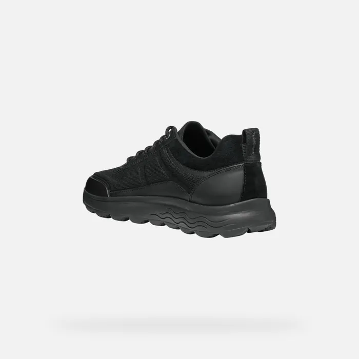 Geox Sneakers SPHERICA MAN Black Low Top Sneakers Black 8211 Man