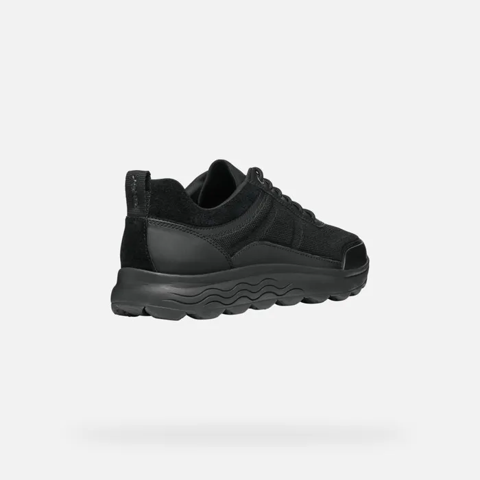 Geox Sneakers SPHERICA MAN Black Low Top Sneakers Black 8211 Man