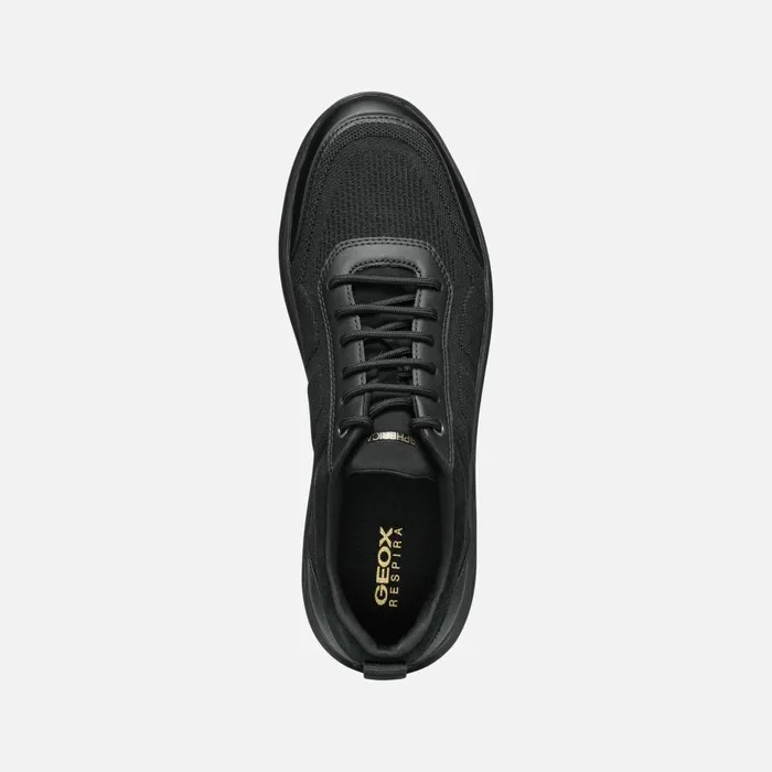 Geox Sneakers SPHERICA MAN Black Low Top Sneakers Black 8211 Man