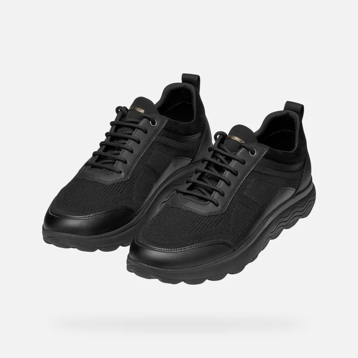 Geox Sneakers SPHERICA MAN Black Low Top Sneakers Black 8211 Man
