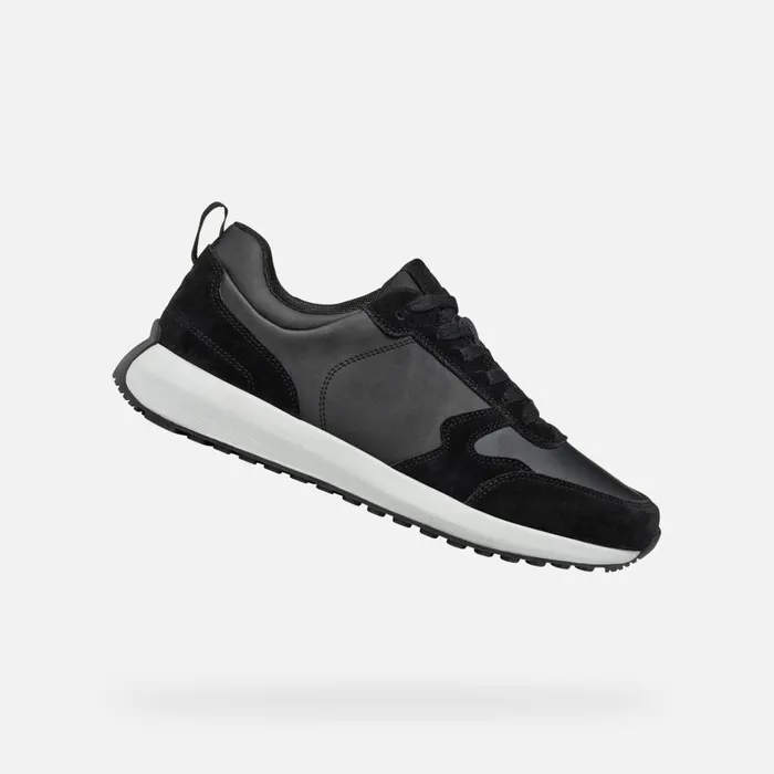 Geox Sneakers VOLPIANO MAN Black Low Top Sneakers Black 8211 Man
