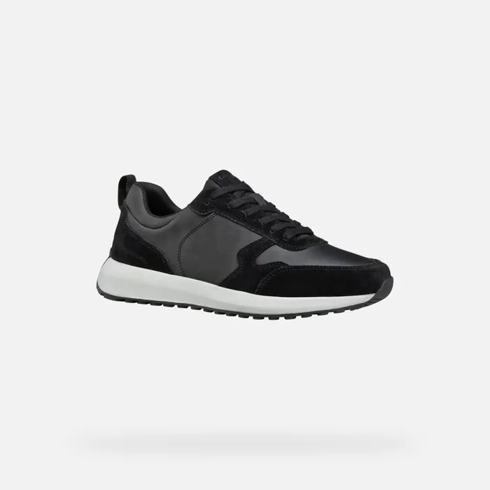 Geox Sneakers VOLPIANO MAN Black Low Top Sneakers Black 8211 Man
