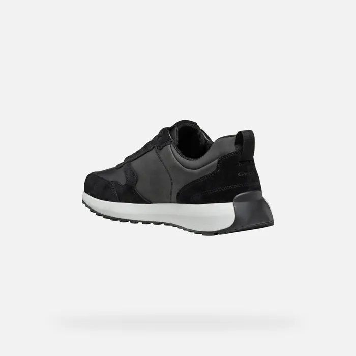 Geox Sneakers VOLPIANO MAN Black Low Top Sneakers Black 8211 Man
