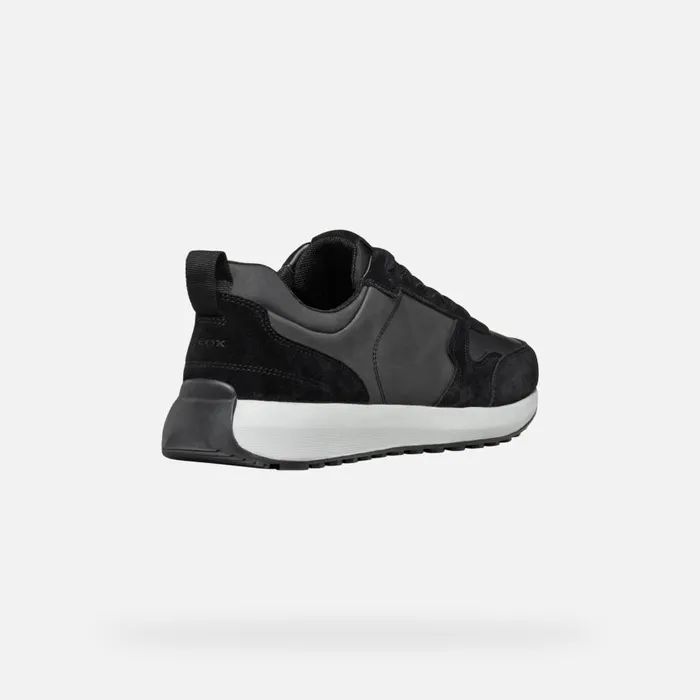 Geox Sneakers VOLPIANO MAN Black Low Top Sneakers Black 8211 Man