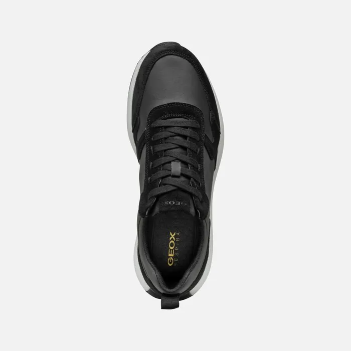 Geox Sneakers VOLPIANO MAN Black Low Top Sneakers Black 8211 Man