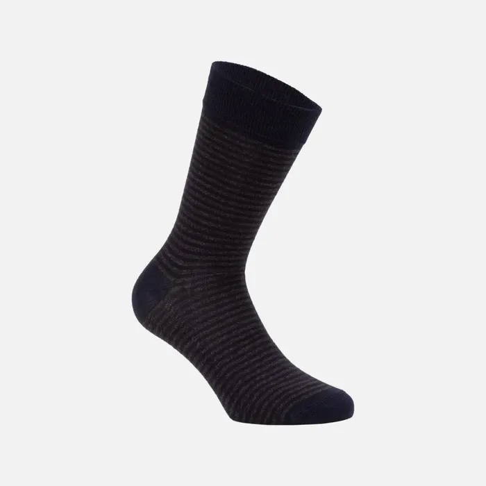 Geox Socks TWOPACK SOCKS MAN AnthraciteNavy Blue Short Socks Anthracitenavy Blue 8211 Man