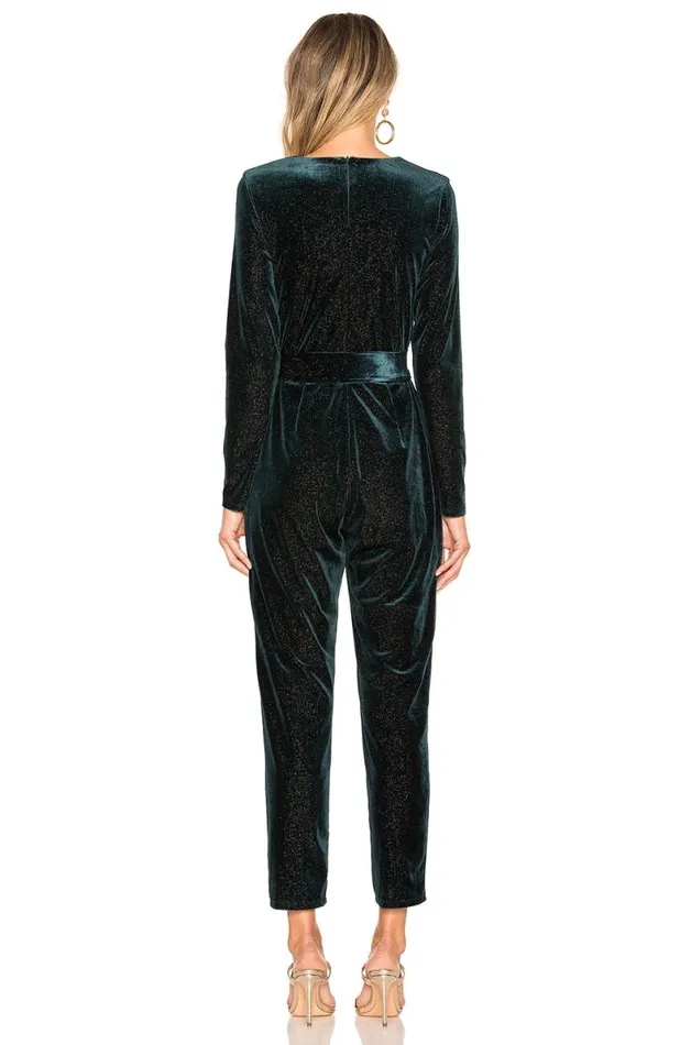 Hart Jumpsuit Deep Emerald Women Lovers and Friends Jumpsuits